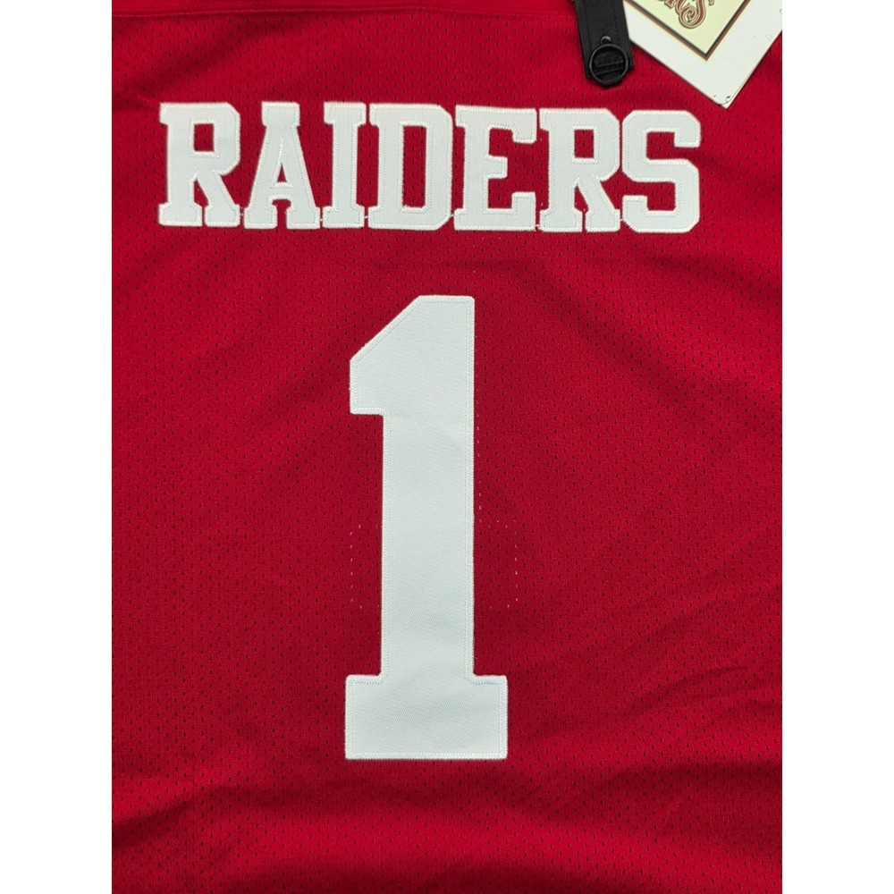 Headgear Classics Ja'Marr Chase Raiders HS Football Jersey Red White #1 3XL NWT - Picture 4 of 16